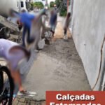 calçada concreto estampado preço